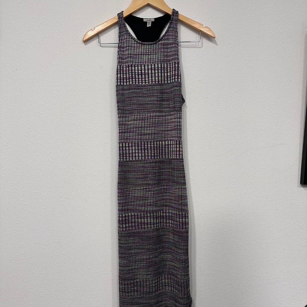 Glittery multi maxi dress
